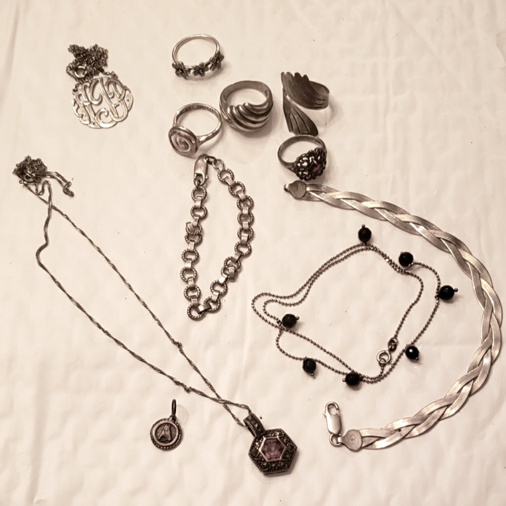 925 Jewelry LOT ❤❤❤SOLD❤❤❤